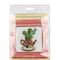 Wonderland Crafts Succulent in Teapot Bead Embroidery on Wood Kit